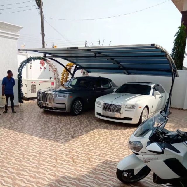 Double carport Double carport